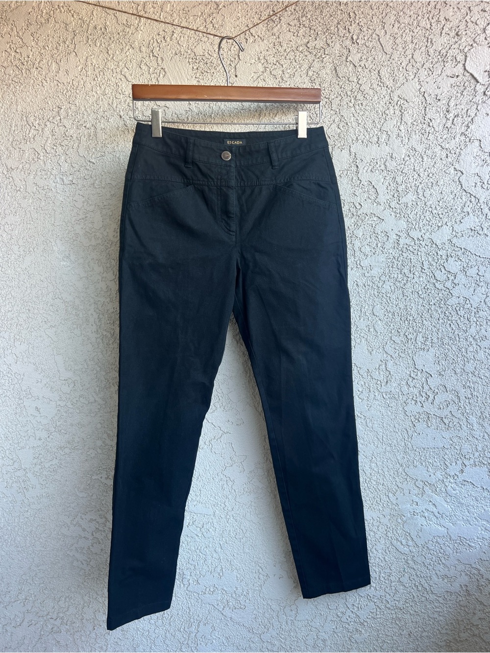 Escada Black Skinny Pants